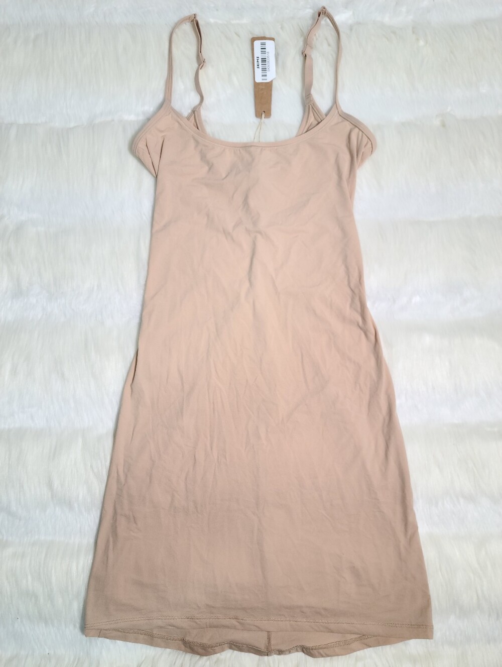 Skims Fits Everybody Slip Dress Clay Women XS NEW